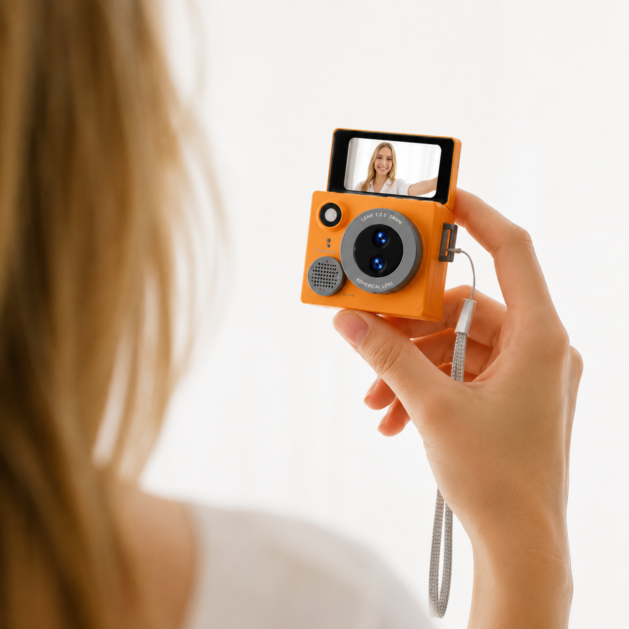 PocketCam™ — Mini Cámara Retro Abatible